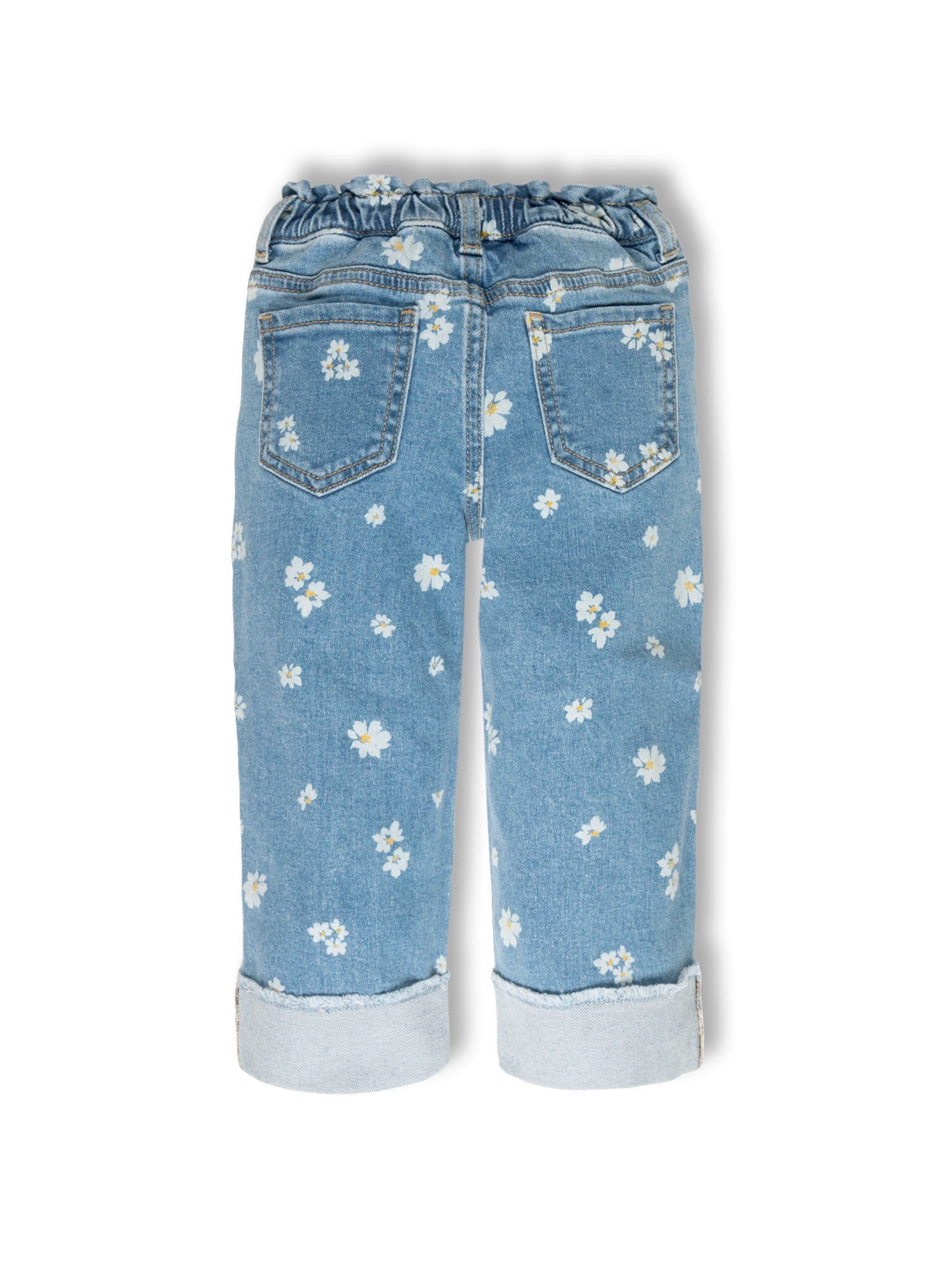 Wonder Nation Toddler Girl Fashion Denim Jeans, Sizes 12M-5T
