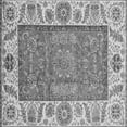 thumbnail image 1 of Ahgly Company Indoor Square Oriental Gray Traditional Area Rugs, 5' Square, 1 of 4