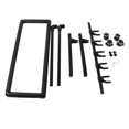 thumbnail image 2 of Multi Guitar Stand, Universal Movable Black Guitar Holder With Wheels Metal Multi Guitar Display Rack Guitar Stand Storage For Band Stage Bass Acoustic Electric Guitar, 2 of 8