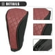 thumbnail image 4 of Funda universal para palanca de cambios Unique Bargains Manual de coche negro rojo vino 12,4x6,3 cm, 4 of 7