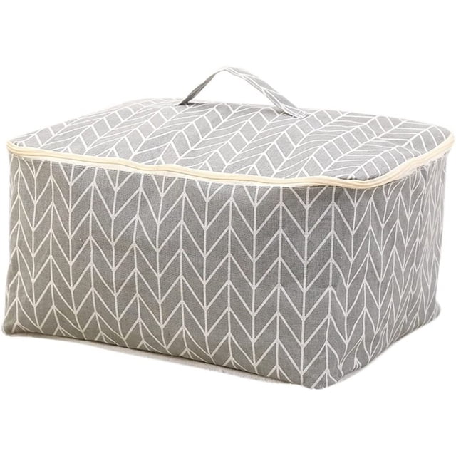 Home Blankets Clothes Storage Bag Breathable Anti-Mold Material Closet Organization