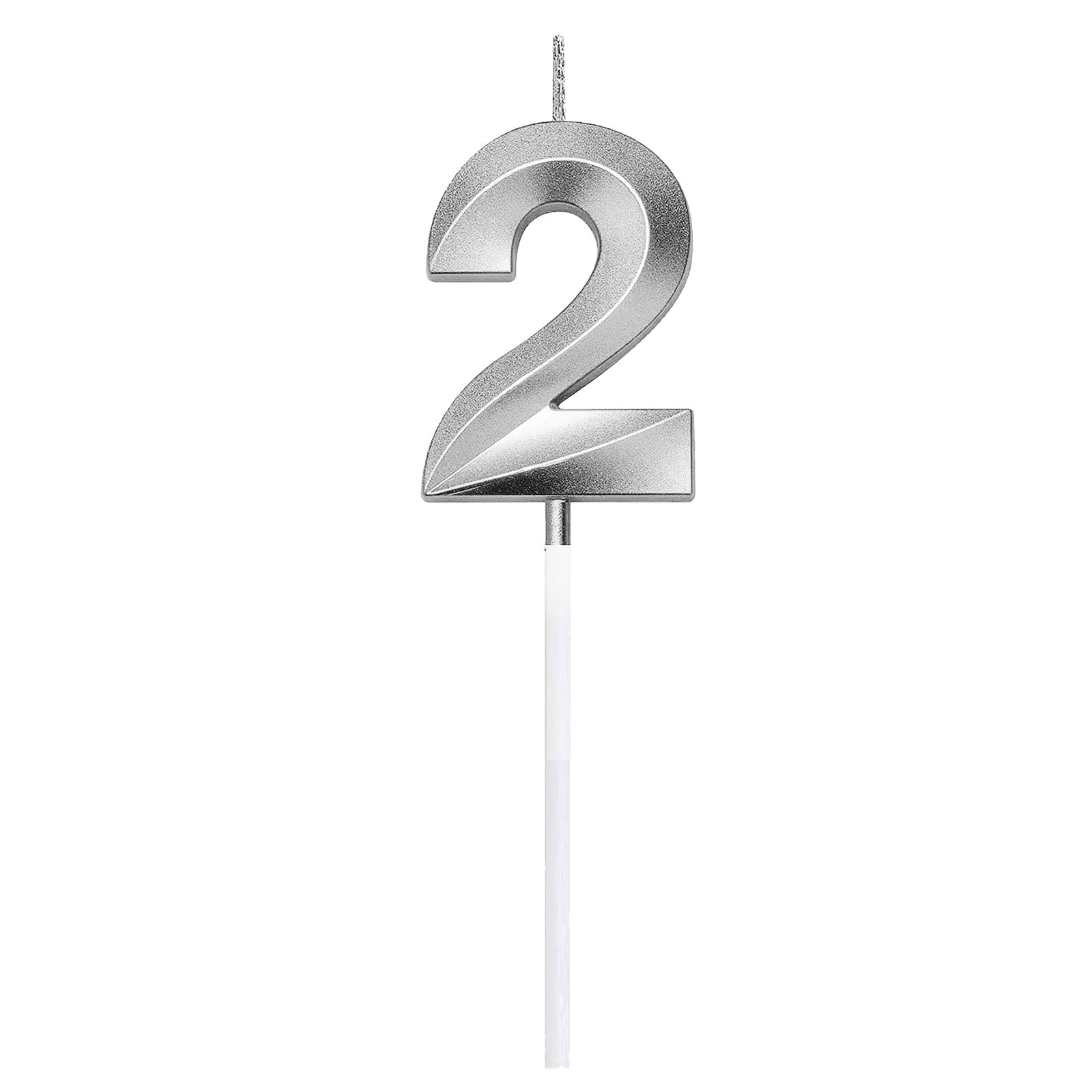 Birthday Number Candle 3D Shape Birthday Candle Decoration Birthday