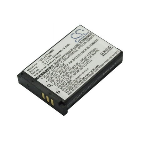 Image of Replacement Battery For Oregon Scientific 3.7v 1100mAh / 4.07Wh Camera Battery