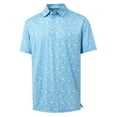 thumbnail image 5 of DTWOOO Men's Golf Shirts Short Sleeve Print Performance Moisture Wicking Dry Fit Golf Polo Shirts for Men, 5 of 8