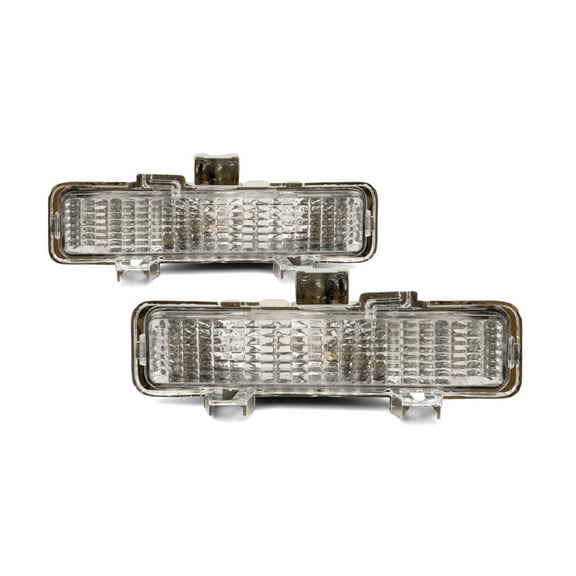 For Chevy S10 Blazer 1983-1994 Parking Signal Assembly Unit w/ Lens Pair Driver and Passenger Side GM2522129