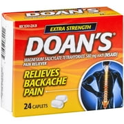 Doan's Extra Strength Back Pain Reliever, 24 CT (Pack of 3)