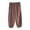 Khaki, variant on CPNG Kids Boys Girls Elastic Waist Joggers Cotton Wide Leg Lounge Pants Long Trousers with Pocket Solid Color Harem Pants Baggy Sweatpants Fall Winter Clothes