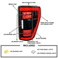 thumbnail image 5 of Spec-D Tuning Smoke Full LED Tail Lights w/ Sequential Signal & Startup Animation Compatible with 2021-2023 Ford F150 w/Blind Spot, (Use Stock Module) Left + Right Assembly, 5 of 7