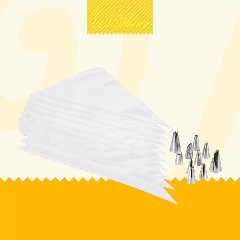 Cake Decorating Kit 20-Piece - Piping Bags and Frosting Tips Set ...