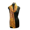 thumbnail image 5 of ETHINUMATIC Patchwork Silk Sari Scarves, Assorted Multicolor, 70-Piece, 5 of 6