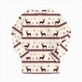 thumbnail image 5 of ORT Toddler Baby Girls Boy Christmas Pajamas Set Kids Sleepwear 2 Pcs Pjs Long Sleeve Top and Pant Sleepwear Clothes Sets, 5 of 9