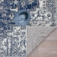 thumbnail image 6 of Luxe Weavers Hampstead Collection Denim Blue 5x7 Boho Area Rug, 6 of 7