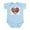 Sky Blue, variant on CafePress - Irish Italian Love Infant Creeper - Baby Light Bodysuit, Size Newborn - 24 Months