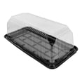 thumbnail image 1 of Domo Pastelero WOW  Transparente Para Pastel Barra Mediano Alto PET Certificado FDA 100 Piezas, 1 of 2