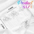 thumbnail image 6 of MaxxMarket Pearl Bride Wedding Hair Pins Leaf Bridal Head Piece Flower Hair Accessories for Women and Girls (Pack of 3) (Silver), 6 of 12