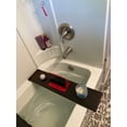 thumbnail image 5 of Stumps Custom Wood Relax in Style with our Premium Wenge Wood Bathtub Tray - Rustic and Waterproof Design for Ultimate Bathing Experience 38-39 Inches Length x 6-9 Inches Width Wine Slot, 5 of 5