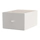 thumbnail image 3 of Caja de almacenamiento de escritorio apilable para oficina, dormitorio, contenedor de artículos diversos, lisa y redonda 20 cm x 15 cm x 10 cm, 3 of 7