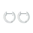 thumbnail image 7 of Women Crystal Hoop Earrings for Women Set Gold Silver Pack Rhinestone Hypoallergenic Circle Rounded Huggie Earring Fashion Jewelry, 7 of 7