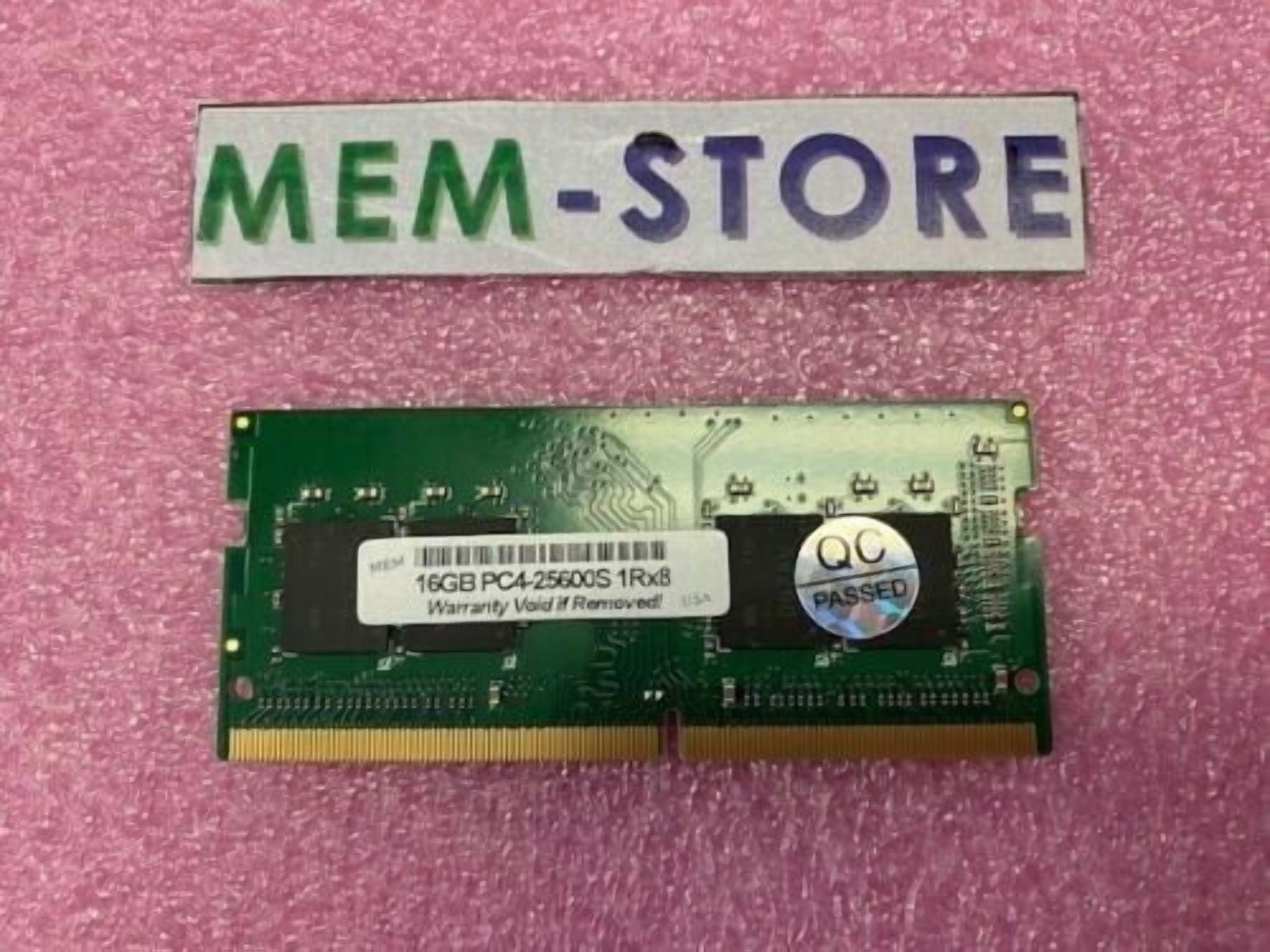 16GB DDR4-3200 Single Rank SODIMM Kingston KVR32S22S8/16