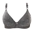 thumbnail image 2 of Samickarr Plus Size Bra For Women Full Coverage Wirefree Bra Adjustable Shoulder Straps Suportive Bras Unlined Push Up Bras For Women Everyday Bralette Underwear Daily Wear, 2 of 3