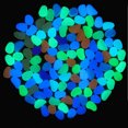 thumbnail image 4 of 100PCS Garden Pebbles Polished Glow in the Dark Decor Pebbles Outdoor Pebbles, 4 of 10