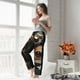 thumbnail image 5 of Fotbe Steampunk Squirrel Pilot Pantalones de Pijama para Mujer, Pantalones de Dormir, Pantalones Pj con Cordón y Bolsillos-Small, 5 of 6