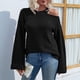 thumbnail image 2 of Suéter de manga larga con cuello redondo para mujer, informal, cómodo, a la moda Pompotops hdfakjf10422, 2 of 6