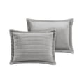 thumbnail image 2 of Madison Park Polyester Amara Carved Fur Comforter Set in Grey Finish MP10-7684, 2 of 5