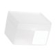 thumbnail image 5 of Pequeño Organizador de Plástico, Tapa Con Bisagras Apilables Caja de Almacenamiente Transparente para la Oficina, 5 of 7