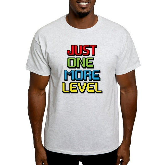 CafePress - Just One More Level T Shirt - Men's Classic Graphic T-Shirt