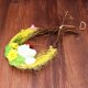 thumbnail image 4 of Guirnalda De Puerta Delantera De Pascua, Simulación De Nido De Pollo De Ratán Con Huevo De Espuma Falso, Decoración Colgante De Pascua Para Fiesta De Tienda En Casa Yuarrent HA034664-00, 4 of 6