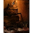 thumbnail image 2 of Jan Matejko 15x18 Black Ornate Wood Framed Double Matted Museum Art Print Titled - The Interior of the Tomb of King Kazimierz Wielki (1869), 2 of 5