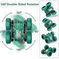 thumbnail image 4 of Coche a control remoto Afunx Rc Stunt de doble cara 360 Rolling, 4 of 5