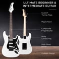 thumbnail image 4 of Guitarra eléctrica Best Choice Products de tamaño completo con funda de 10 W, 4 of 7