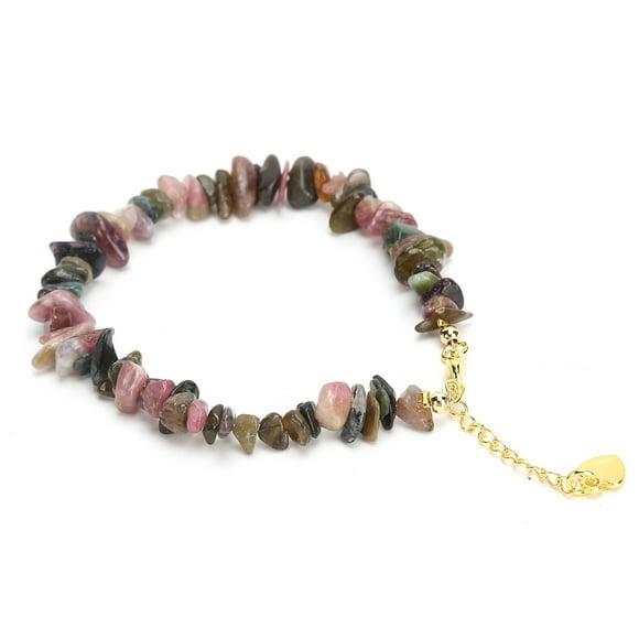 ZOUSSIQI Natural Crystal Bracelet Adjustable Tourmaline Wristband Feng Shui Meditation Accessory JU316-78799