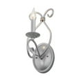 thumbnail image 3 of Meyda Tiffany 156754 Olivia 15" Tall Wall Sconce - Grey, 3 of 6
