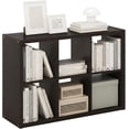 thumbnail image 3 of Cubicle Book Shelf  Vertical Thick Frame Bookshelf  Horizontally & Vertically Reversible Bookcase with Open Back  x x for Living Room  Bedroom  Home Office, 3 of 6