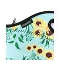 thumbnail image 5 of Wrapables® Insulated Neoprene Lunch Bag, Sunflowers Bloom, 5 of 6