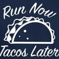 thumbnail image 3 of CafePress - Run Now Tacos Later Dark T Shirt - Men's Classic Graphic Cotton T-Shirt, 3 of 4