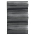 thumbnail image 4 of DecMode 4" Wave Inspired Dark Gray Aluminum Bookends (Set of 2), 4 of 8