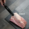 thumbnail image 4 of Camerons 3-in-1 Injector Basting Mop - Includes Chain Mop, Meat Marinator, & Barbecue Baster - BBQ Grill or Kitchen Use - Injector Handle Pumps Sauce While You Baste, 4 of 6
