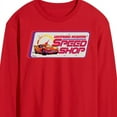 thumbnail image 2 of Disney Cars - Lightning McQueen Speed Shop - Men's Long Sleeve T-Shirt, 2 of 4