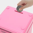 thumbnail image 1 of Juguete De Tarro Seguro Piggy Bank ATM Machine Electronic Safe Money Jar para niños niñas (rosa) Likrtyny libre de BPA, 1 of 3