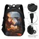 thumbnail image 3 of Easygdp Lava Dragon Mochila para Laptop de Viaje con Puerto USB, Mochila para Laptop con Puerto de Carga USB para Mujeres y Hombres, 3 of 7
