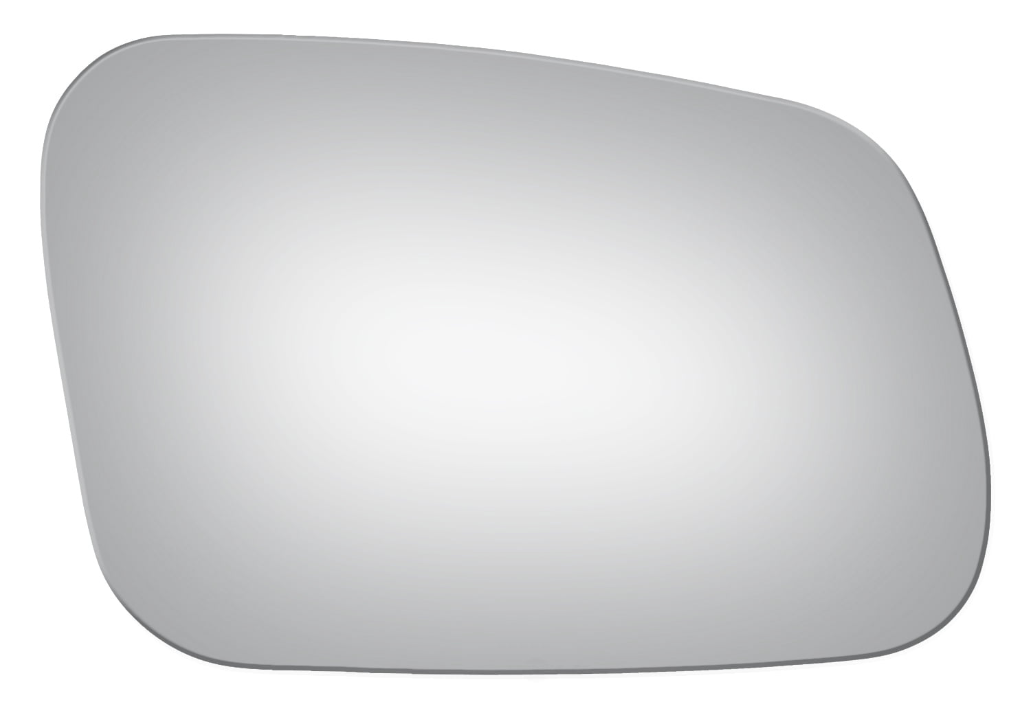 Burco Side View Mirror Replacement Glass - Clear Glass - 3595