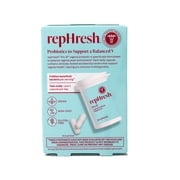 Rephresh Pro-B Probiotic Feminine Supplement 24/7 Protection, 30 ct