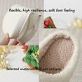 thumbnail image 5 of Ecetana Fuzzy House Slippers for Women Christmas Cozy Memory Foam Woman Slipper Indoor and Outdoor Winter Bedroom Shoes, 5 of 7