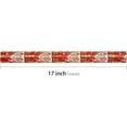 thumbnail image 7 of WarmHaven Red Christmas Wrapping Paper Roll, Gingerbread House, Gold Foil Merry Christmas Holiday Gift Wrap for Kids Family Friends, Winter Holiday, Mini Roll 17 in x 16.4 Ft, 7 of 7