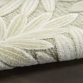 thumbnail image 3 of Nourison Home Aloha 3'6" x 5'6" Ivory Sage Modern Rug, 3 of 9