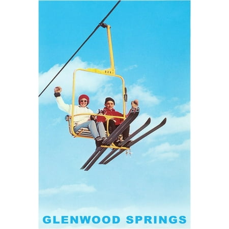 Art.com Travel Poster for Glenwood Springs Art Print, 12" x 18"
